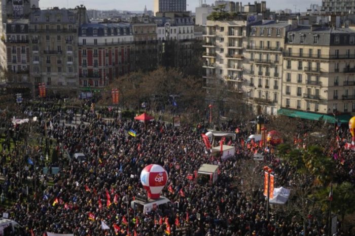 Sindicatos franceses 31 de enero