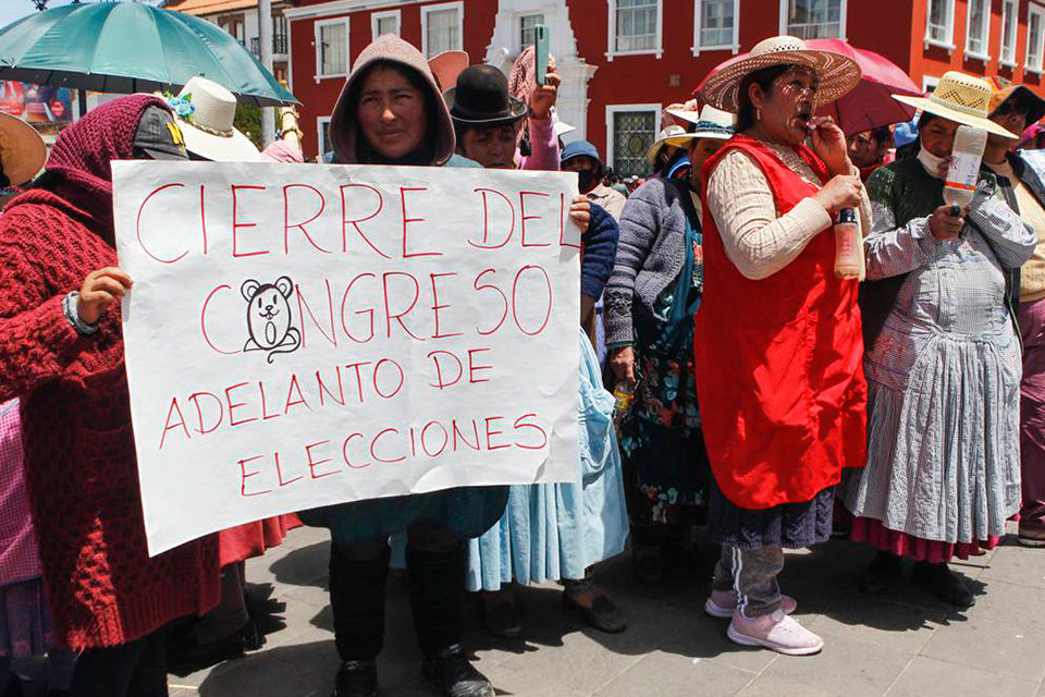 Protestas Perú