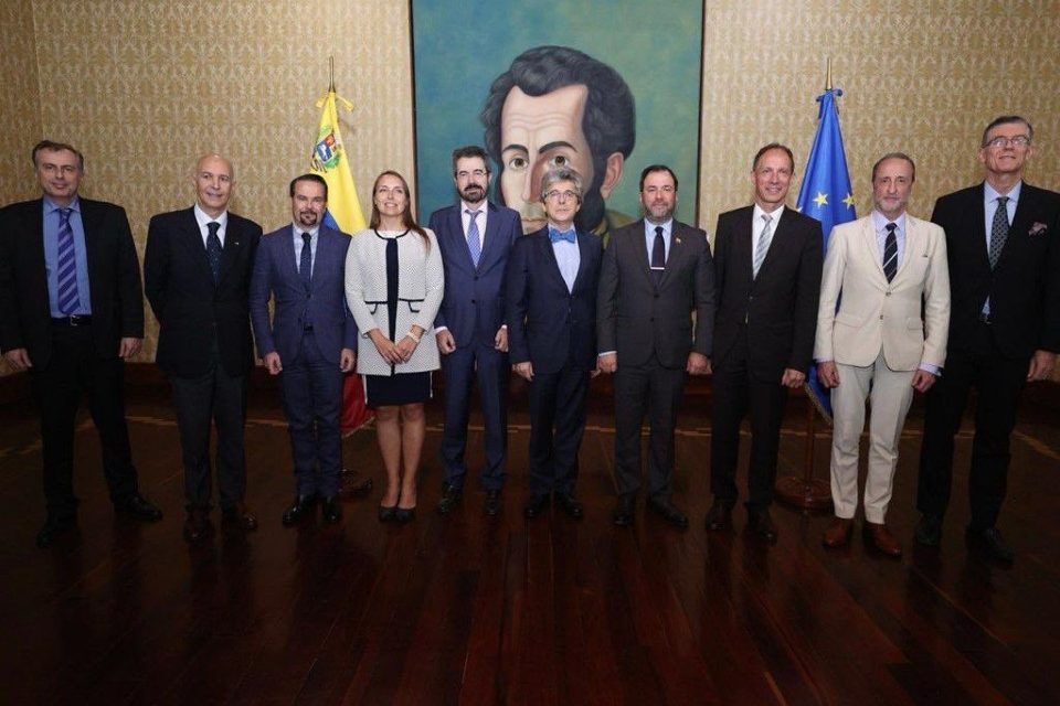 Yvan Gil embajadores paises UE