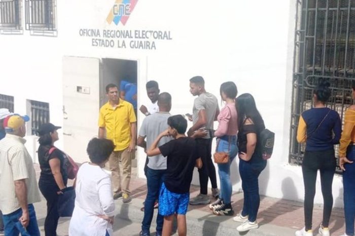 chamos Primero Justicia CNE Registro Electoral