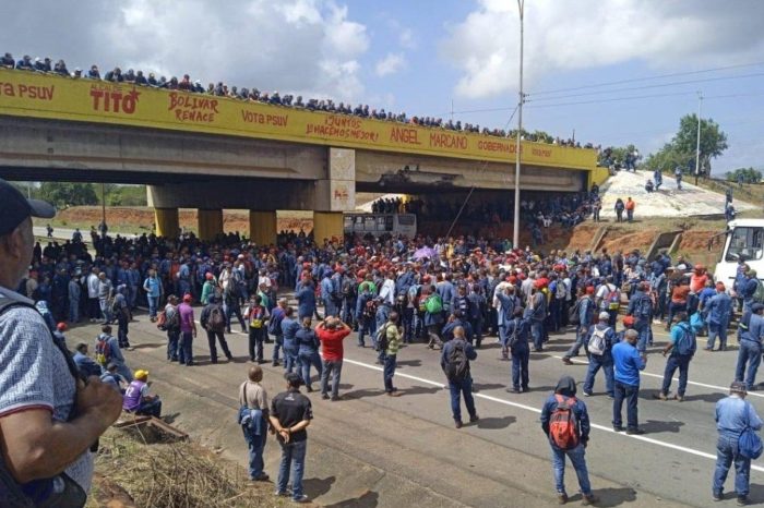 protesta Sidor