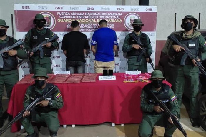 FAN detención Tren de Guayana