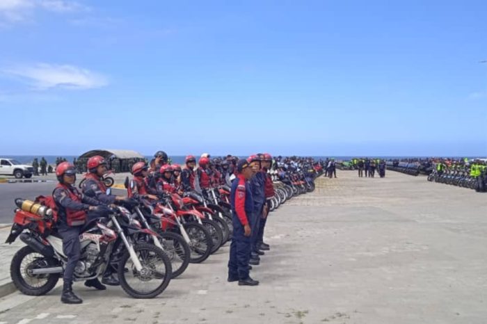 Bomberos funcionarios Vargas La Guaira