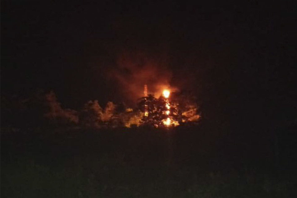 Explosión poliducto Yaracuy Pdvsa gasolina 06.02.2023