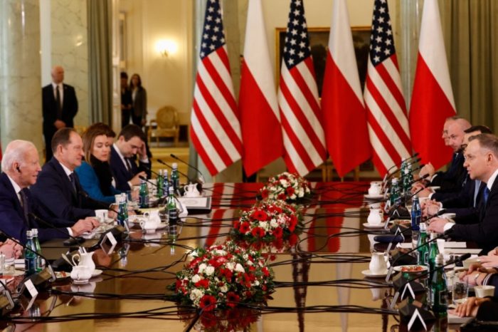 Joe Biden EEUU Polonia Duda 21.02.23