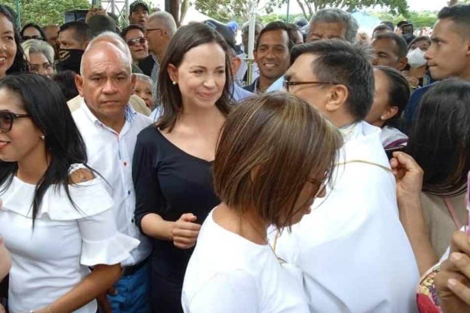 Maria Corina Machado misa Anzoategui 02.02.2023