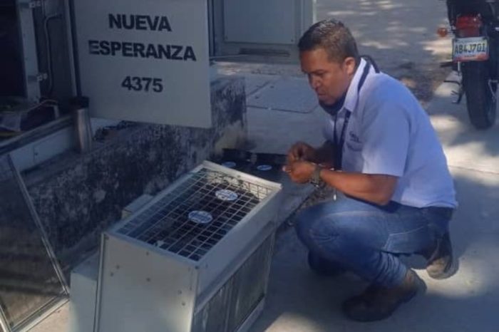 Trabajador Cantv central petare