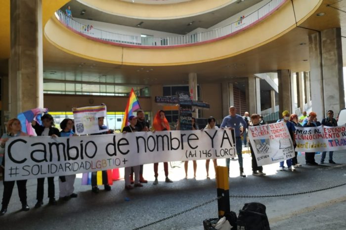 activistas Lgtbi cambio de nombre CNE LGTBI