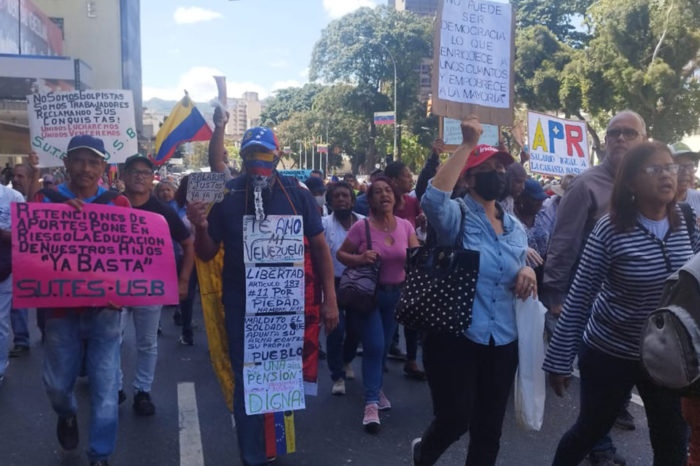 empleados públicos protesta