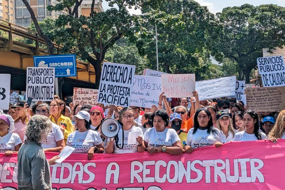 Día Internacional de la Mujer- Marcha