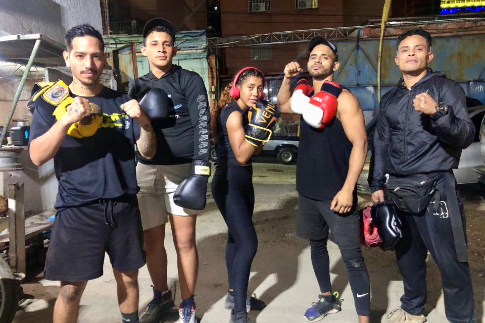 boxeo Avión Combat