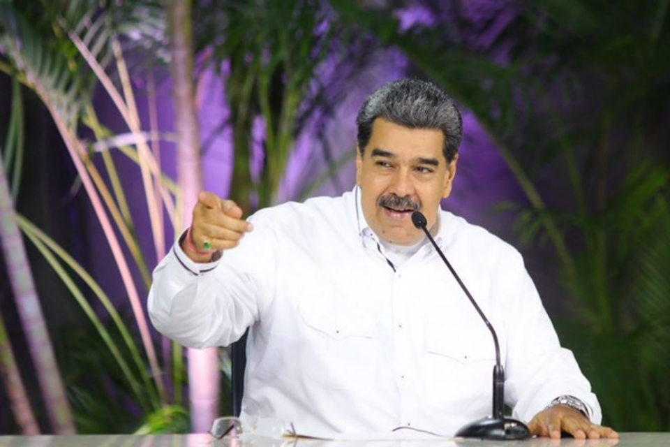 Nicolas Maduro en entrevista con el programa “La Pizarra”.
