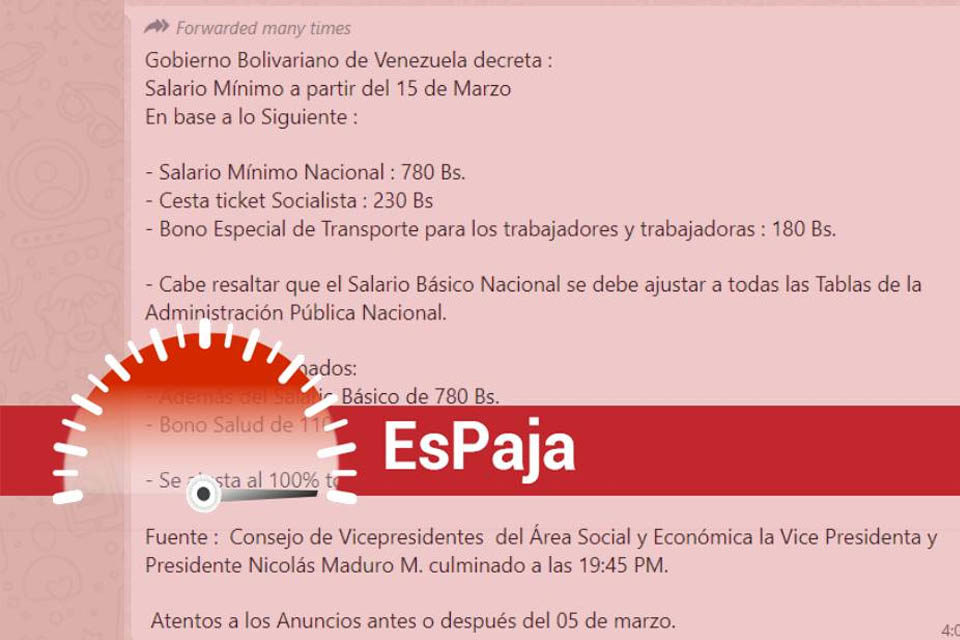 salario mínimo
