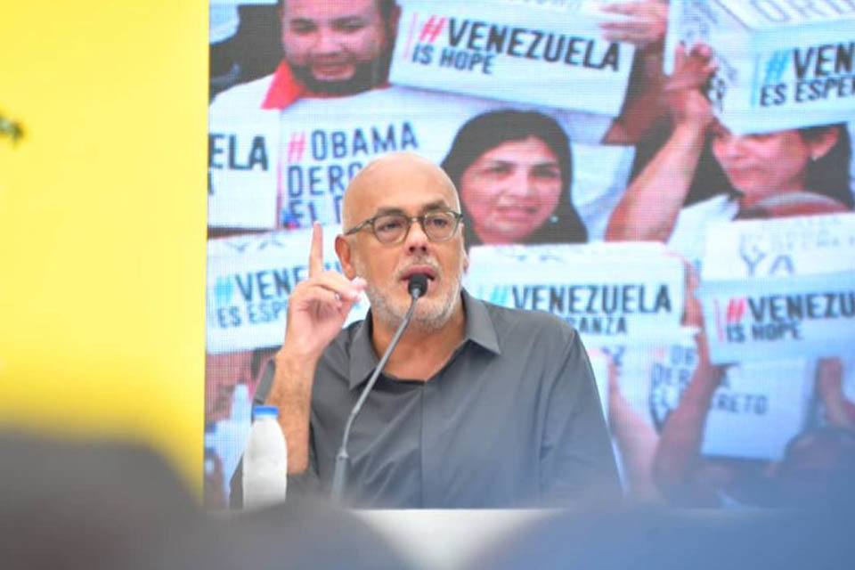 Jorge Rodríguez negociación sanciones