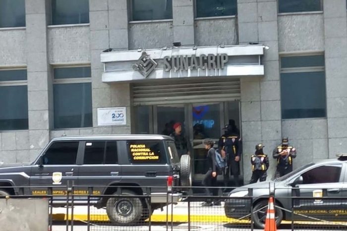 Policía Anticorrupción - Sunacrip