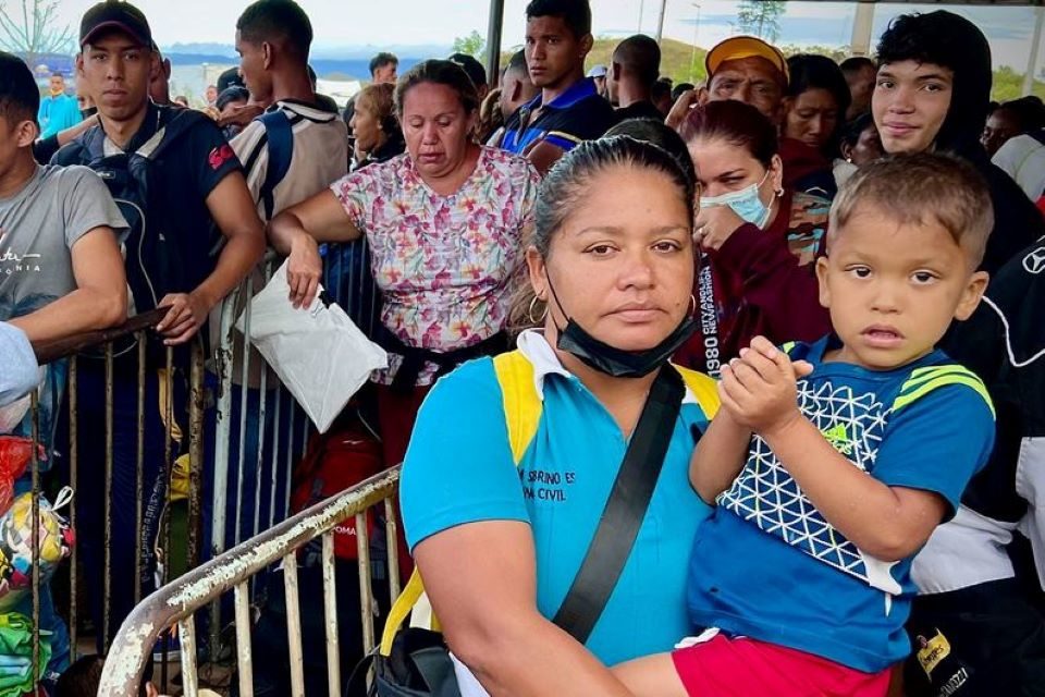Mujeres venezolanas migrantes