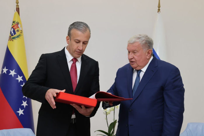 Venezuela petróleo Rosneft Pdvsa