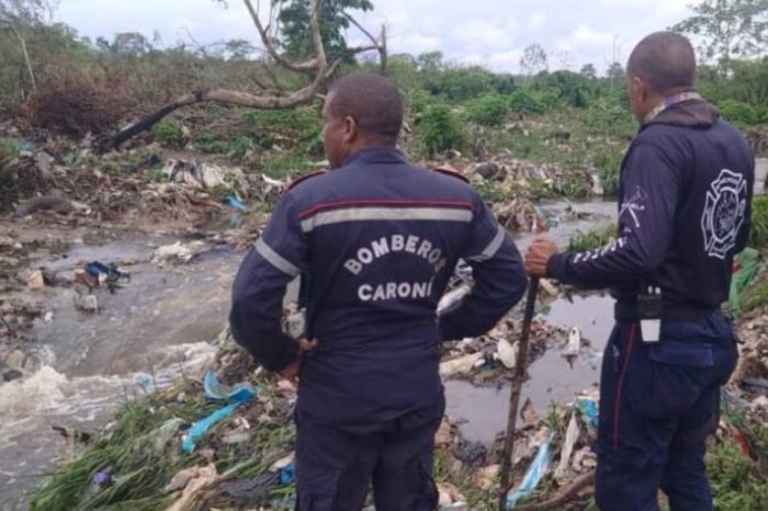 Bomberos Caroni Bolivar adolescente perdido
