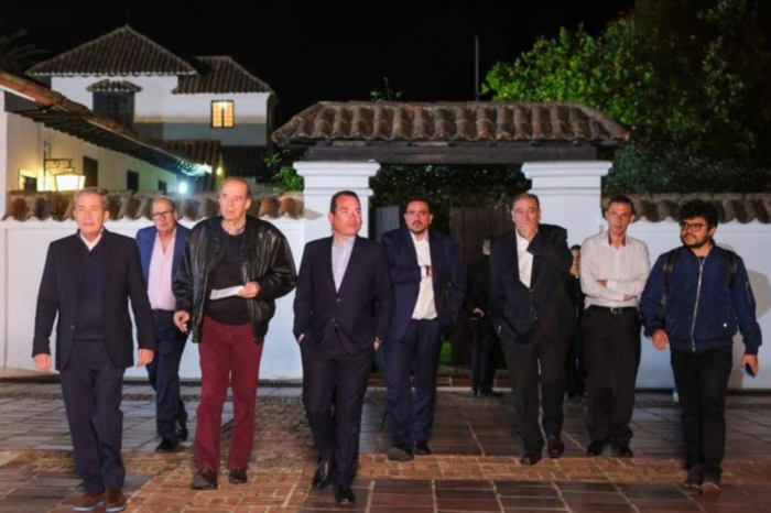 Plataforma Unitaria - Reunión con Petro