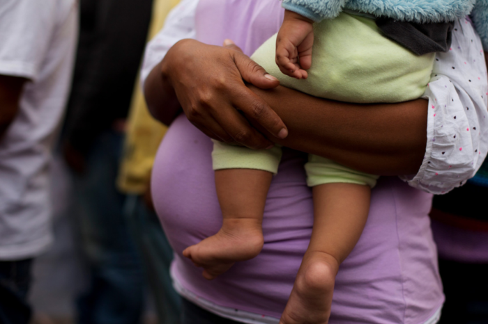 Migrantes embarazadas