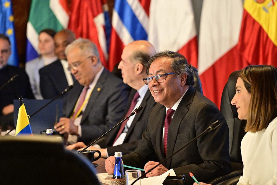 Gustavo Petro Conferencia Internacional sobre Venezuela Colombia