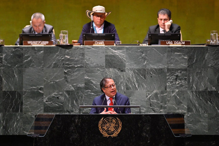 Gustavo Petro en la ONU