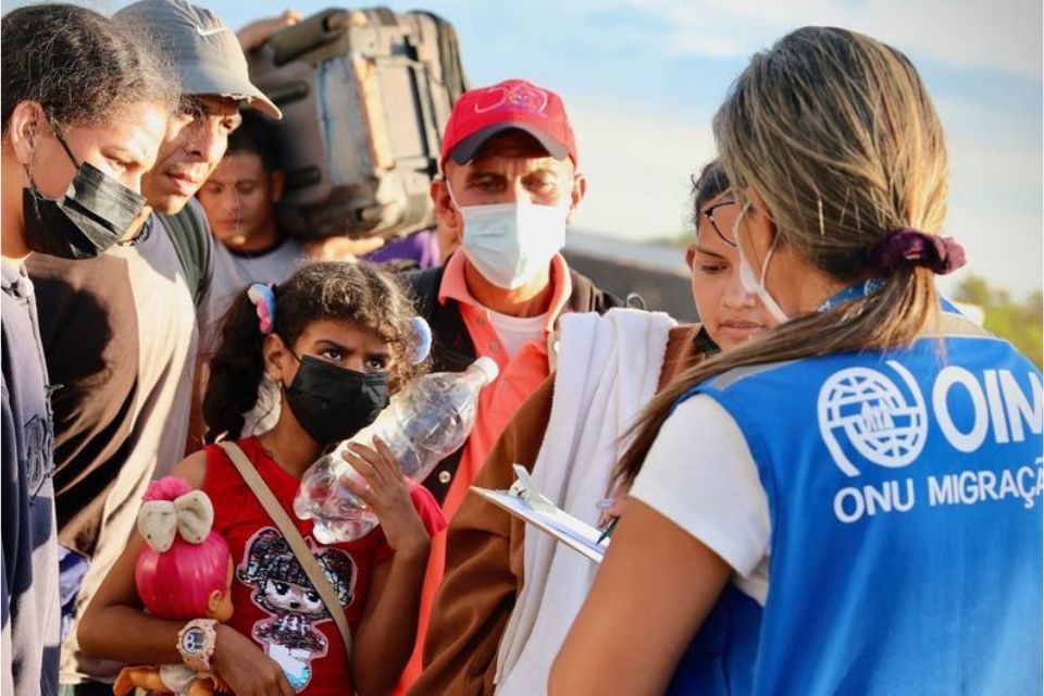 Migrantes venezolanos en Brasil Pacaraima