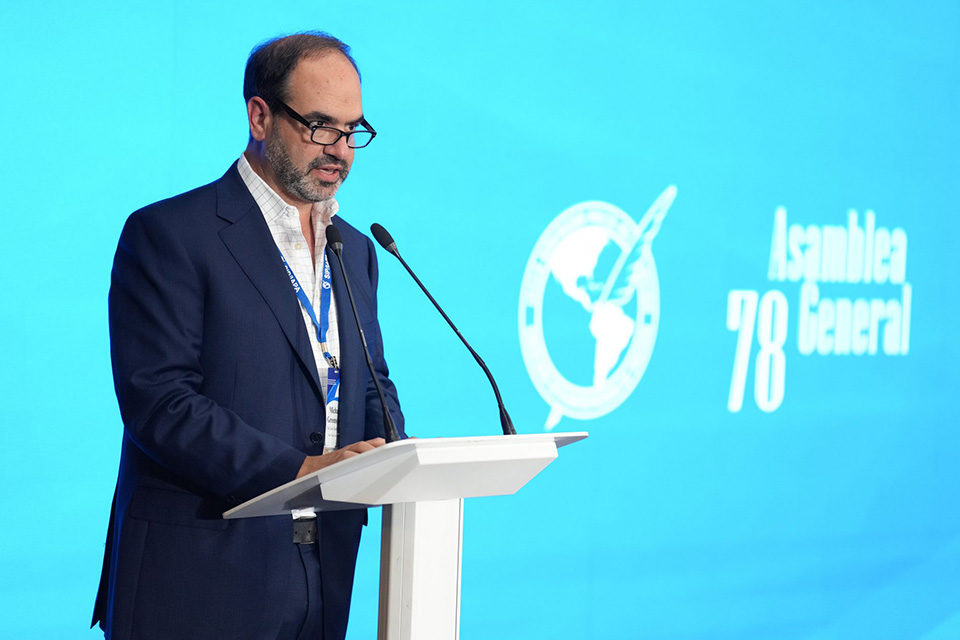 Presidente de la SIP, Michael Greenspon