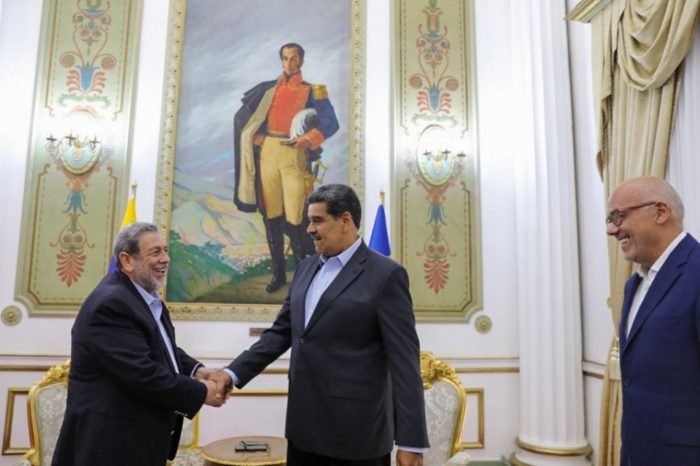 Ralph Gonsalves Nicolás Maduro Miraflores