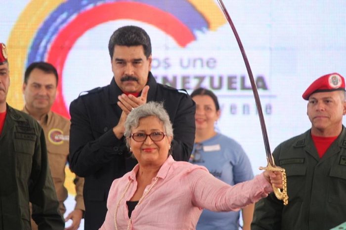 Tibisay lucena Nicolás maduro espada