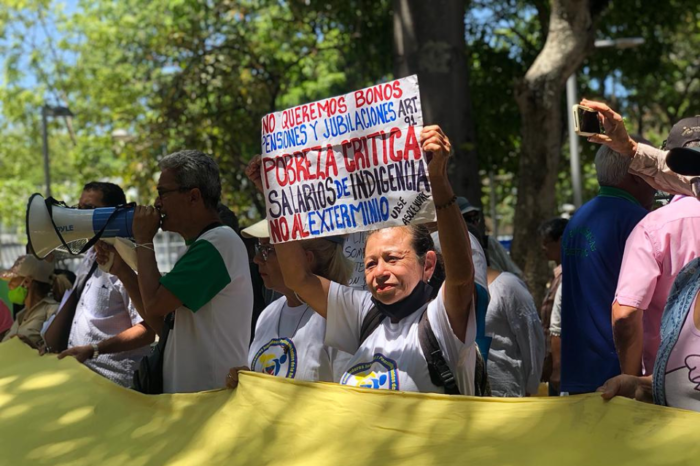Trabajadores en protesta OVCS