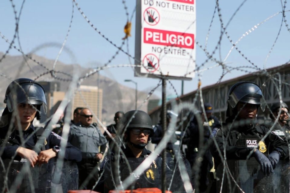 EEUU frontera ejercito migración migrantes