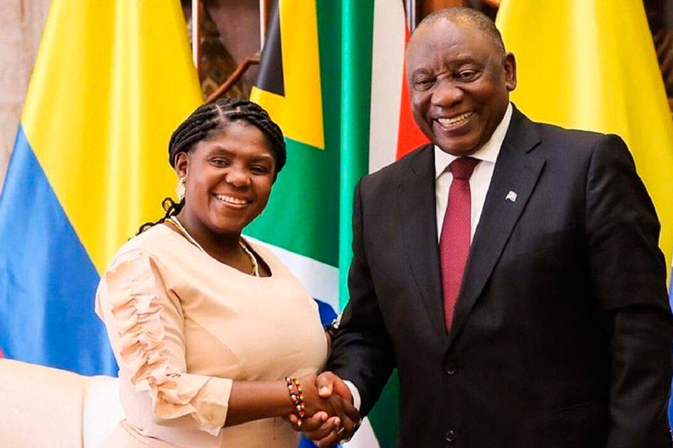 La vicepresidenta colombiana en África: un avance de la diplomacia