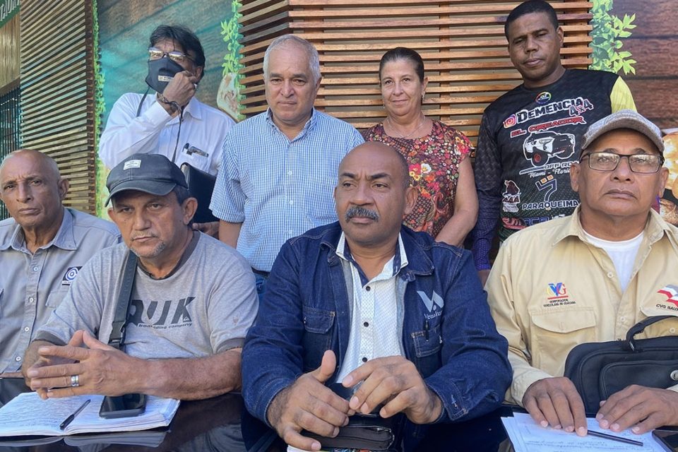 Partido Obrero de Base sindicatos CVG