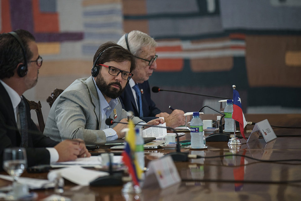 Presidente de Chile Gabriel Boric