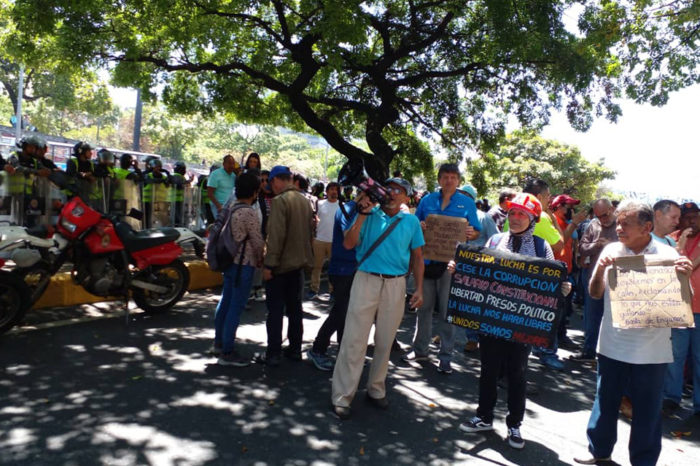 Protesta por salario mínimo