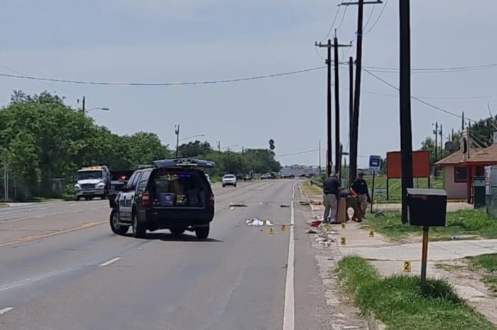 Texas escena migrantes atropellados 07.05.2023