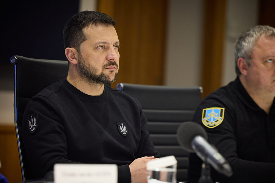 Volodimir Zelenski Presidente de Ucrania