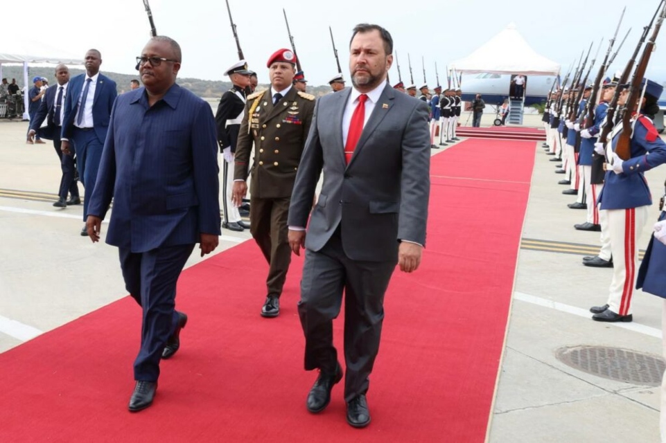 Yván Gil presidente Guinea Bisseau