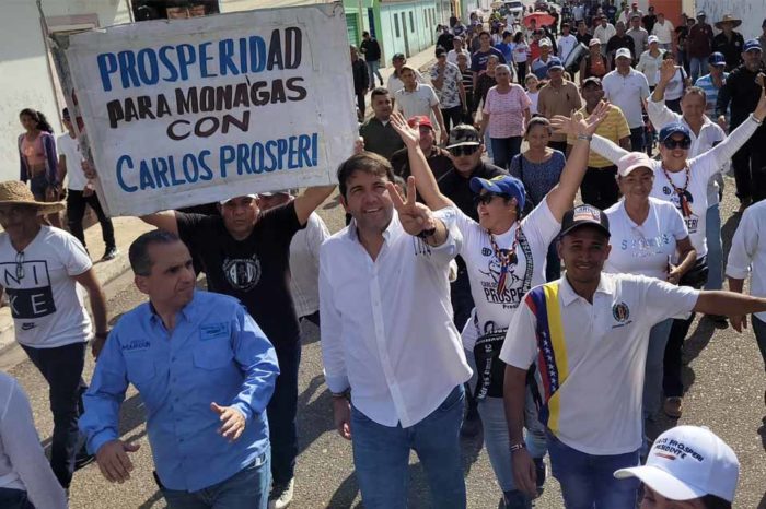 Prosperi Monagas recorrido