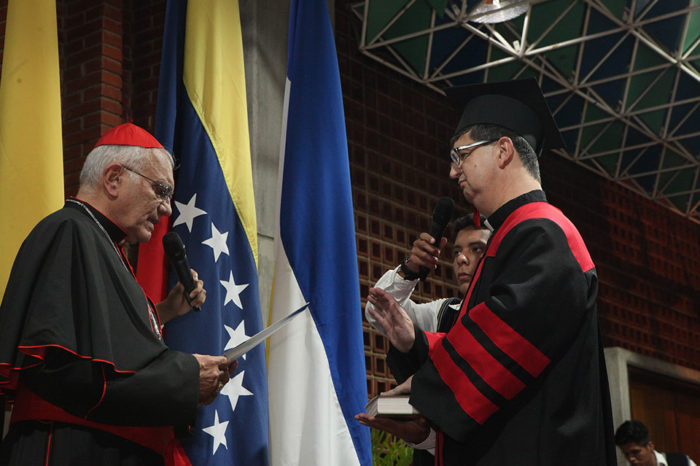 juramentación rector UCAB