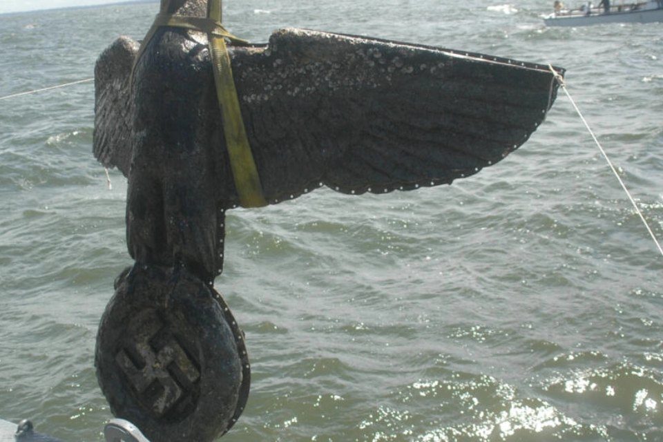 Águila Nazi Admiral Graf Spee Uruguay