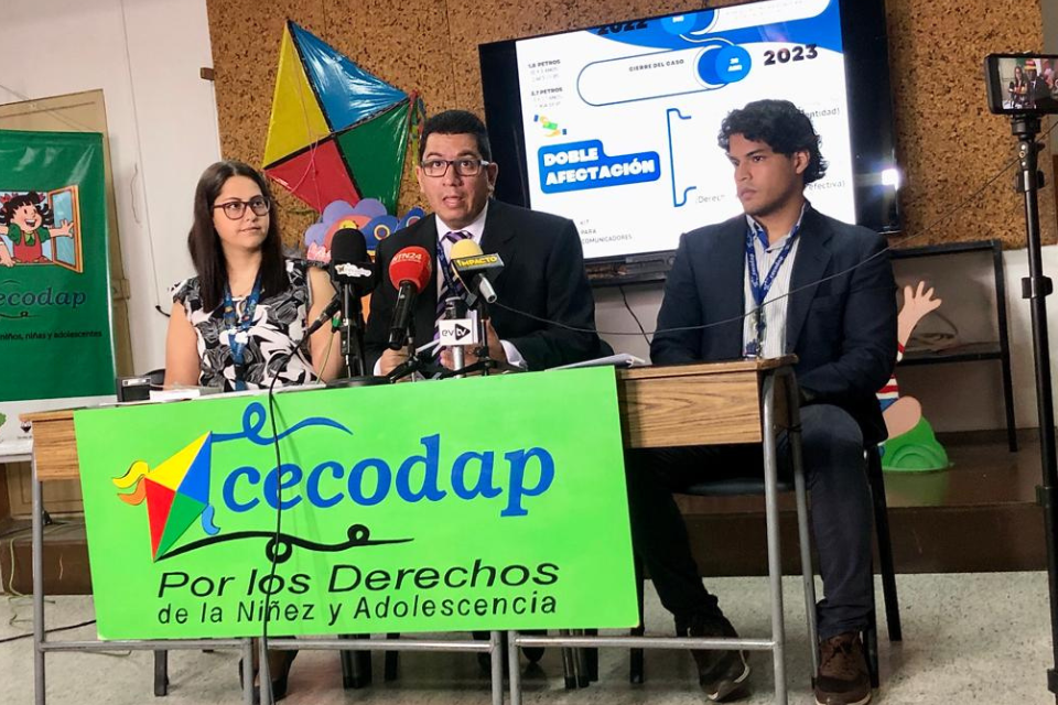 Cecodap Rueda de prensa 07 de junio 2023