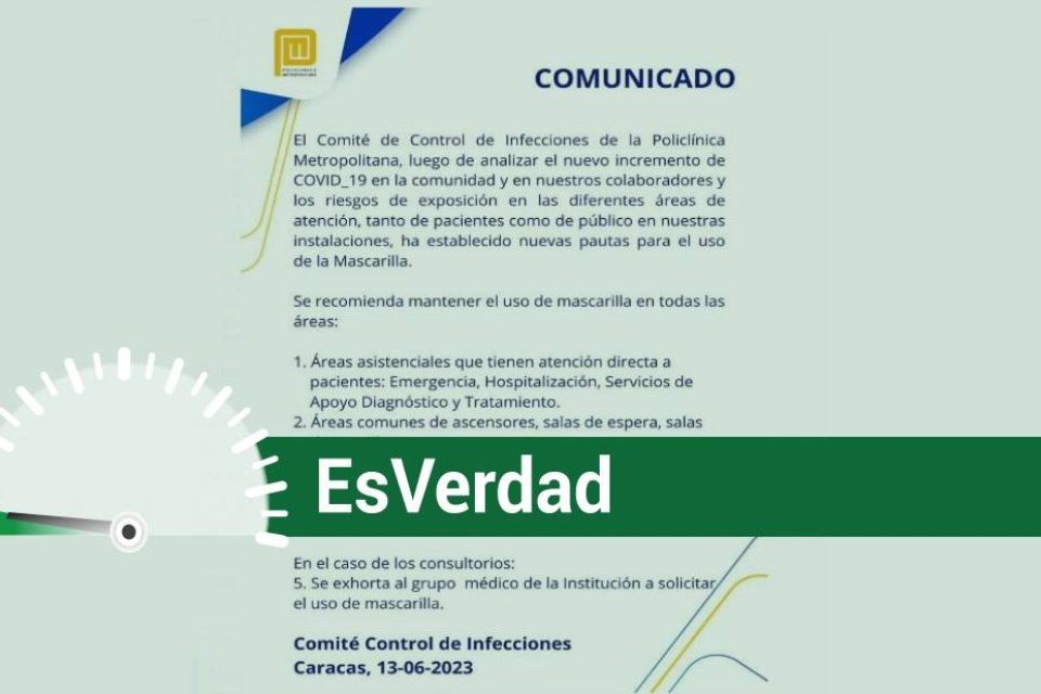EsPaja policlínica metropolitana covid-19