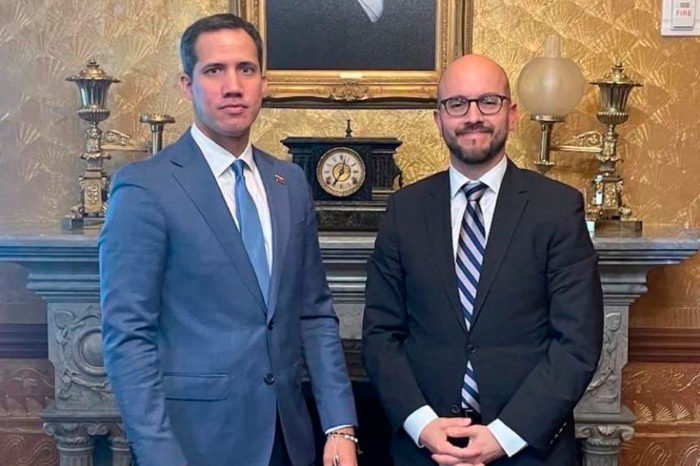 Juan Guaidó en la Casa Blanca