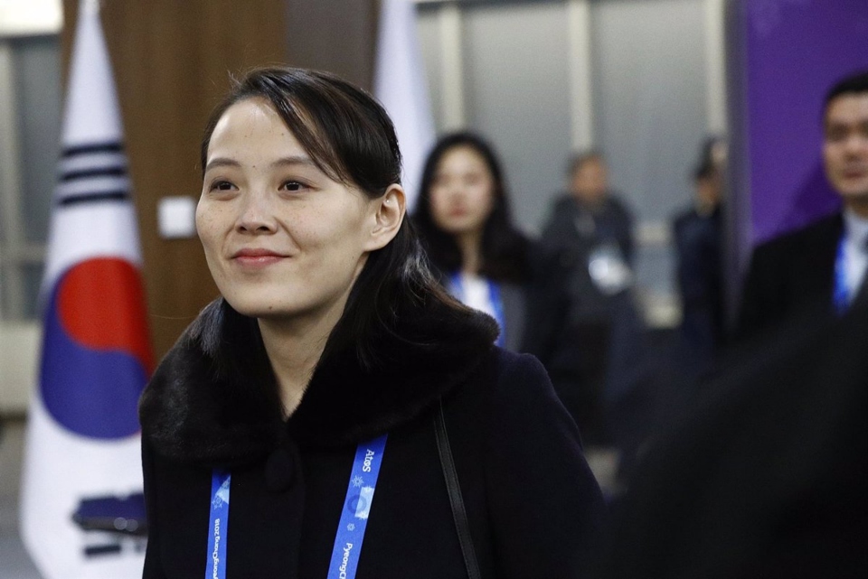 Kim yo jong Corea del Norte