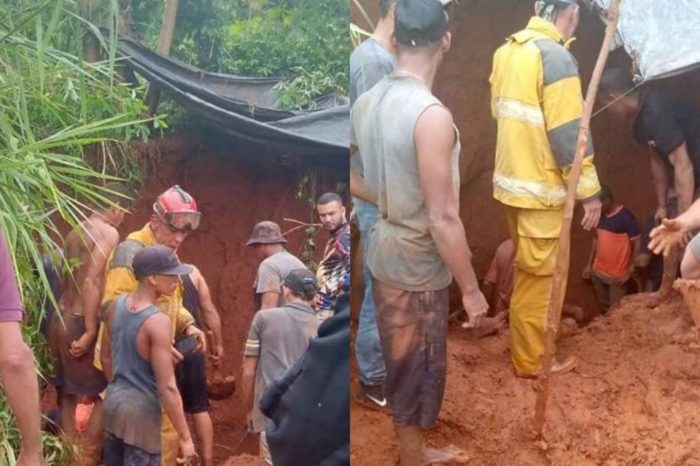 Mina El Callao bolívar tapiados 02.06.2023
