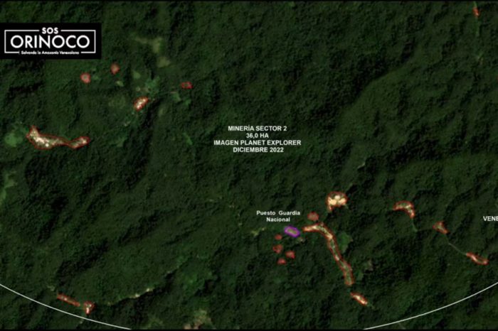 minería Río Orinoco estado Bolívar SOS Orinoco