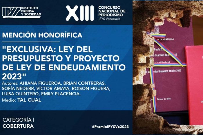 TalCual premio IPYS 2023