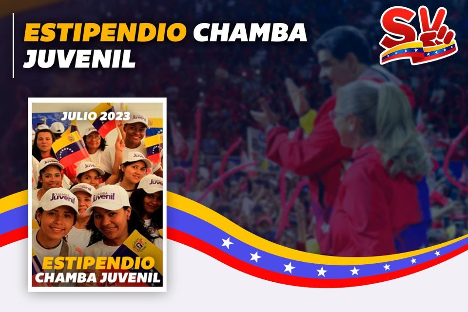 Bono chamba juvenil